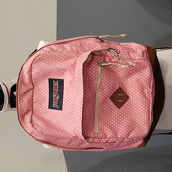 Jansport Handbags - JANSPORT Prism Pink Icons Print